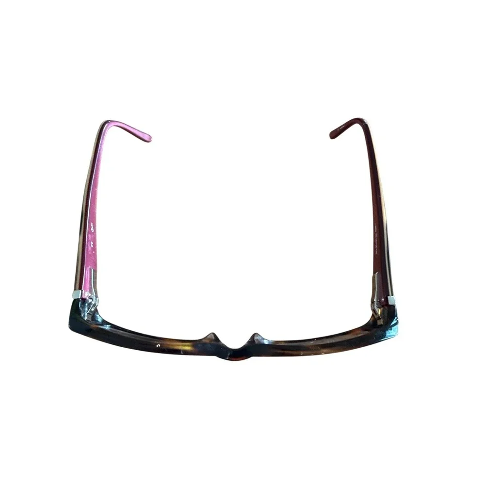 Vtg Candies Billie Eyeglasses Tortoiseshell Pink Rectangle Full Rim FRAMES‎ ONLY